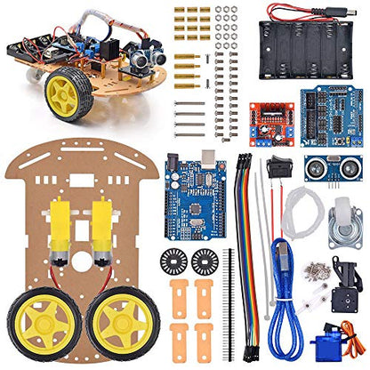 Smart Robot Car Chassis Kit with UNO R3 Module