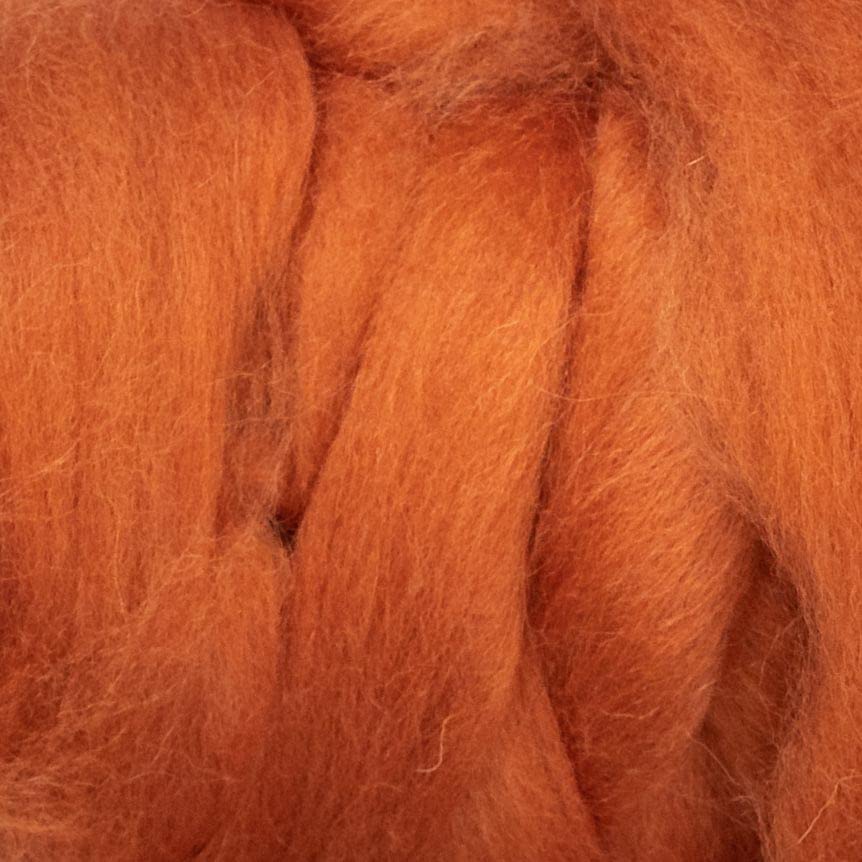 Colored Natural Wool roving (8 Ounce)