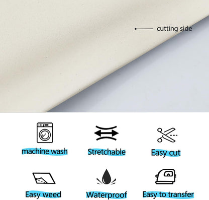 guangyintong Reflective White Heat Transfer Vinyl HTV Rolls, 12" x 8ft Reflective Iron on Vinyl for T-Shirts, White HTV Vinyl for All Cutter Machine Easy to Cut & Weed for HTV DIY Design