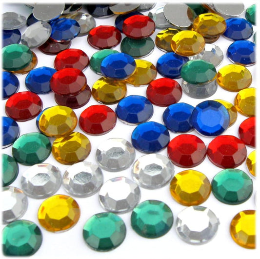 The Crafts Outlet 144pc Rhinestones Round 10mm - Pastel Assortment - Crafty Corner