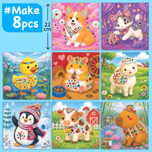 Gem Sticker Kit for Kids