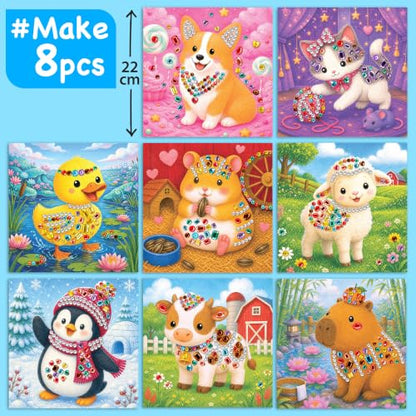 Gem Sticker Kit for Kids