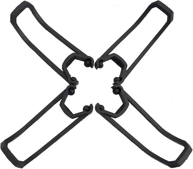 Black Accessory kit for E58 S168 JY019 Folding Quadcopter Remote Drone Propeller and Protective Cover and Landing Gear