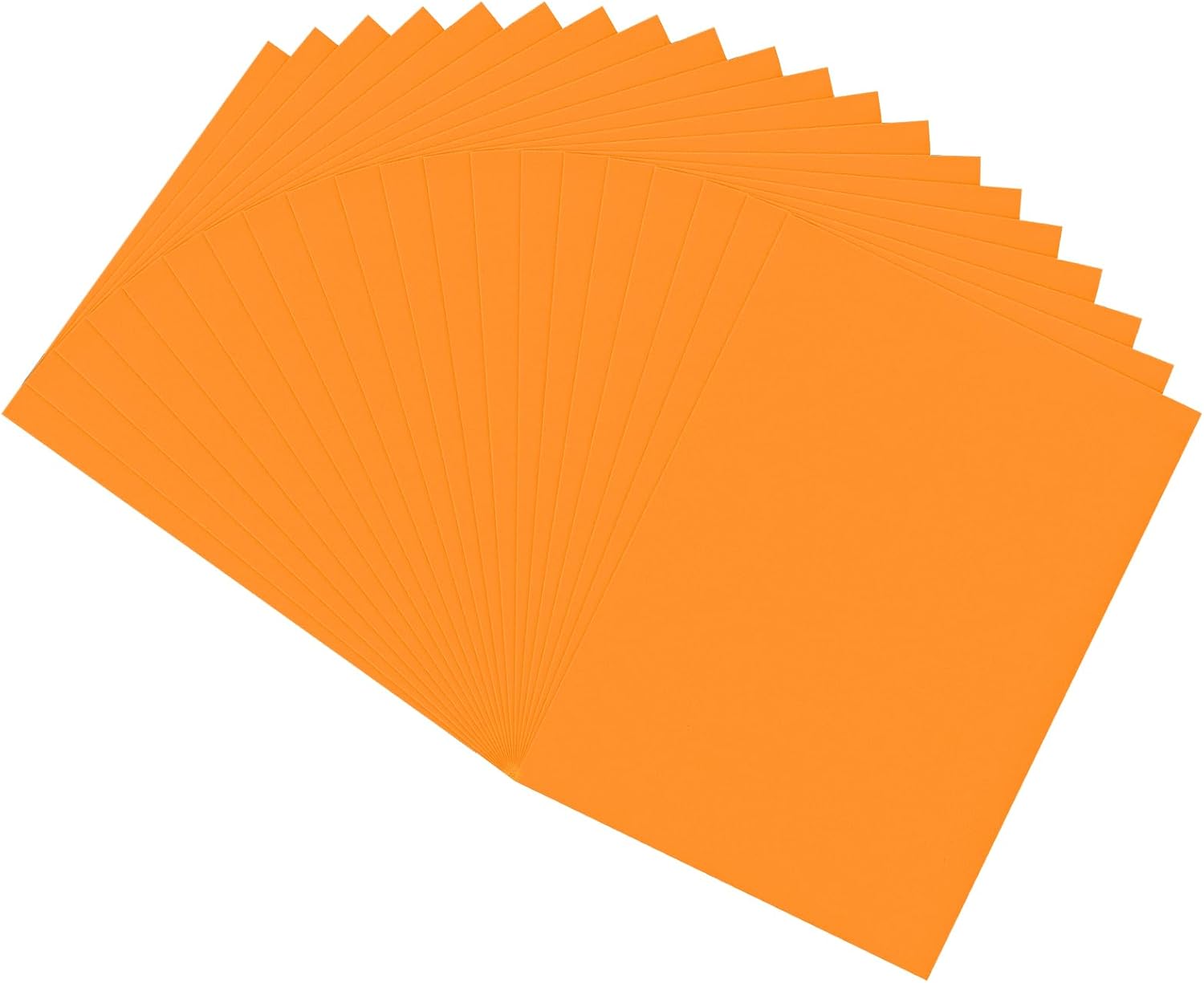 20 PCS EVA Foam Sheets DIY Handcraft Materials 1mm Thick 15.7 x 11.8 Inches Orange EVA Foam Papers for Arts and Crafts - Crafty Corner