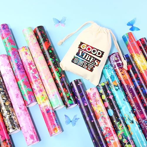 Paint Splatter Heat Transfer Vinyl