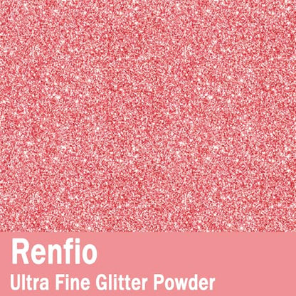 Ultra Fine Glitter Powder Metallic Resin Glitter 2.11 Oz