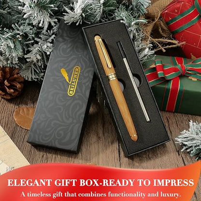 Luxury Wood Ballpoint Pen Writing Set