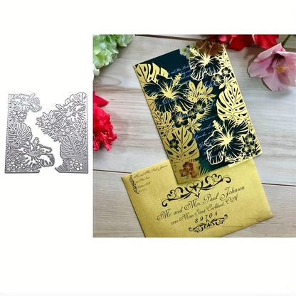 Flowers Metal Cutting Die for Scrapbooking