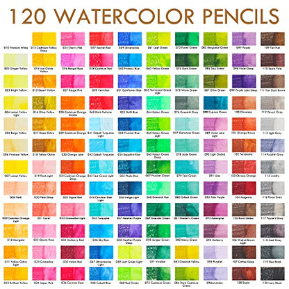 Watercolor Pencils (120 Count)