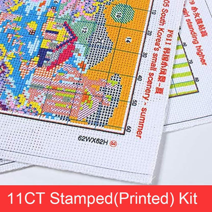 Stamped Cross Stitch Kits