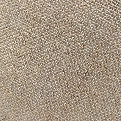 10" Natural Burlap Fabric Roll 10 Yards Jute Ribbon (30 Foot)