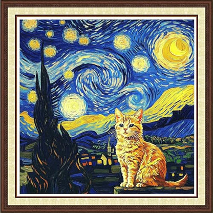 Counted Cross Stitch Kits for Adults Full Range of Cross Stitching Embroidery Unprinted Pattern for Beginners