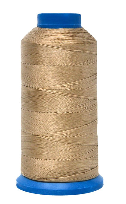 Size 69 210D T70 White Khaki Bonded Nylon Thread (18000 Foot)