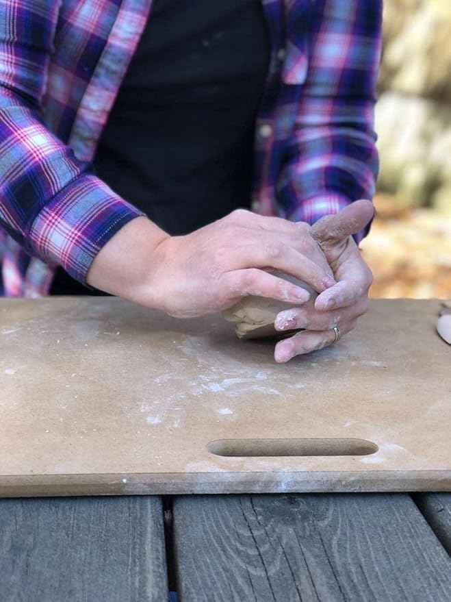 Penguin Pottery Portable Clay Wedging Board with Built-in Handle - Premium Wedging Board for Pottery - Clay Board Clay Table for Clay Crafts Arts Ceramics Pottery Tools (Large - 12 in x 18 in)