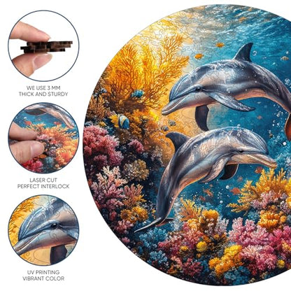 Wooden Puzzles for Adults 200 Pieces (200 Count)