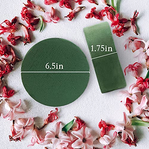 6 Packs Round Floral Foam Blocks (6 Count)