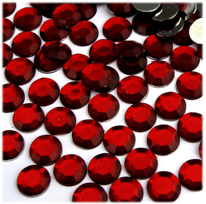 The Crafts Outlet 144pc Rhinestones Round 10mm - Flatback Royal Blue RBL - Crafty Corner