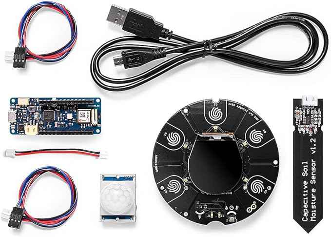 Arduino Explore IoT Kit Rev2 [AKX00044] - Comprehensive Educational Kit for Advanced High School and College Students to Create Sustainable Internet of Things Projects with Real-World Applications