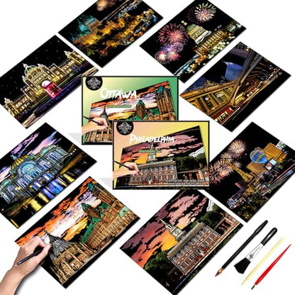 Scratch Art for Adults