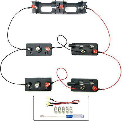 EUDAX School Labs Basic Electricity Discovery Circuit Kit for Introductory Electronics