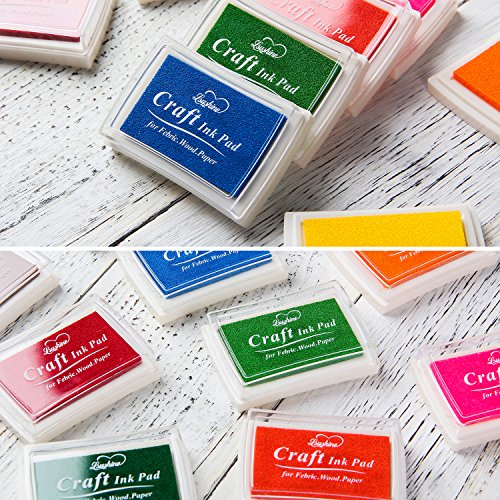 15 Colors Craft Ink Pads (15 Count)