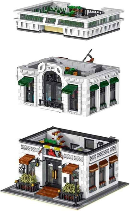 General Jim's Modular City Building Set – Lobster Seafood Restaurant Edition - MOC City Alternative Brick Set