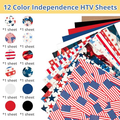 Patriotic HTV Heat Transfer Vinyl