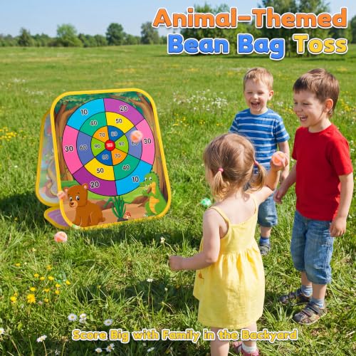 Animal Bean Bag Toss Game