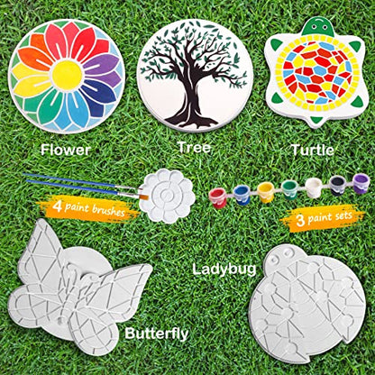 Paint Your Own Stepping Stones (5 Count)