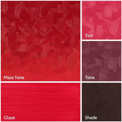 Tusc & Pine Artist Oil Paint - Quinacridone Red, 150 ml, Non-Yellowing, Rich & Creamy Consistency, Maximum Pigment Load, Small Batch Milled Oil Paints Made in the USA for Professional Artists