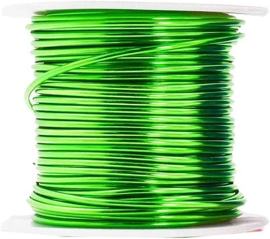 Mandala Crafts 18 Gauge Anodized Aluminum Craft Wire for Jewelry Making - 400 FT Colored Flexible Rainbow Wire - Bendable for Bonsai Armature Crafting Sculpting - Crafty Corner