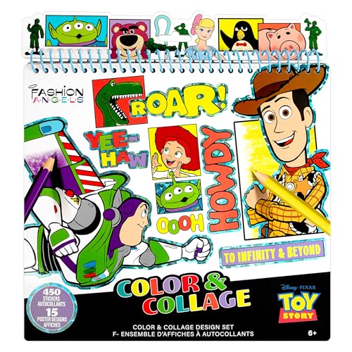 Disney Pixar Toy Story Color & Collage Portfolio Set