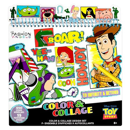 Disney Pixar Toy Story Color & Collage Portfolio Set
