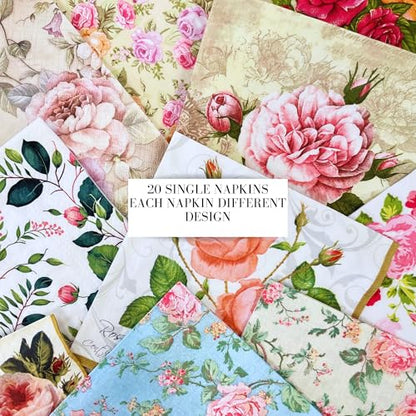 Mystery Pack Decoupage Paper Napkins (20 Piece)
