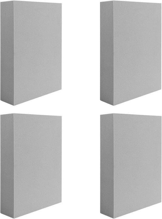 BAOFALI 4 Pcs Stamping Foam Grey Moldable Foam Stamps Plastic Dry Foam Stamp Pad Cut and Dry Foam Stamping Foam Block for Sculpture, Modeling, DIY Arts and Handicrafts Projects - Crafty Corner