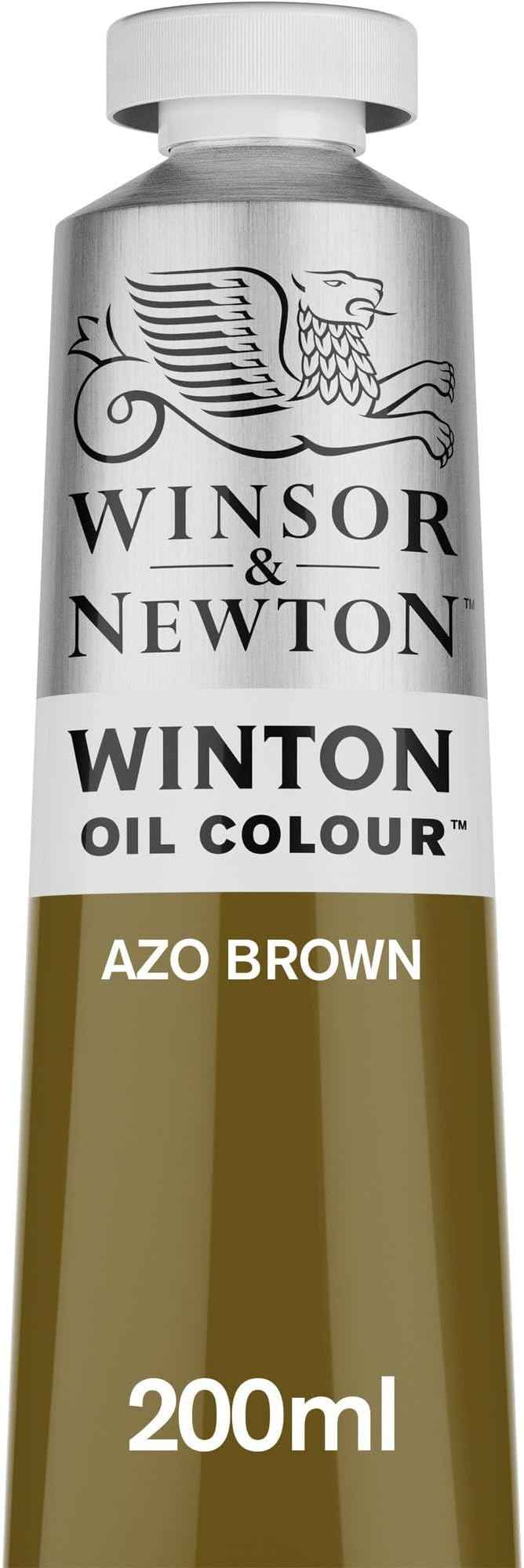 Winsor & Newton Winton Oil Color, 200ml (6.75-oz) Tube, Azo Brown