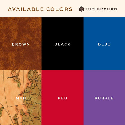 Get The Games Out Backgammon Set, Classic Board Game Case, 2 Players, Includes Strategy & Tip Guide, Perfect for Parties and Family Game Nights - Large, Black