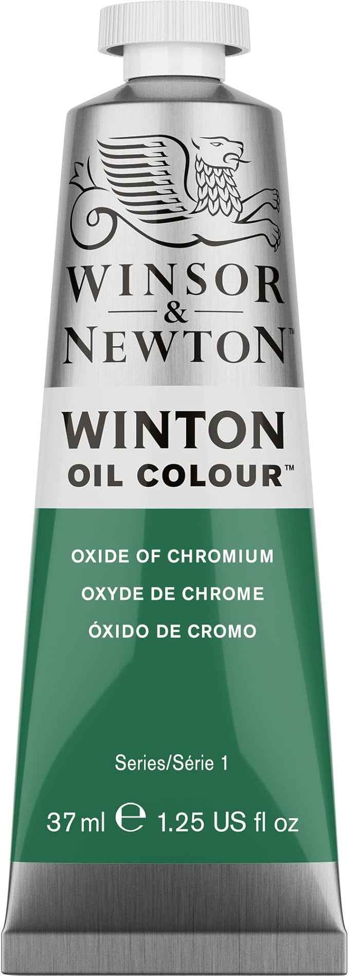 Winsor & Newton Winton Oil Color, 37ml (1.25-oz) Tube, Oxide Of Chromium
