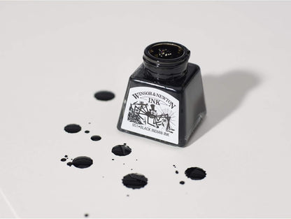 Winsor & Newton Drawing Ink, 14ml Bottle, Brilliant Green - Crafty Corner