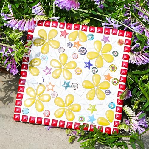 Mosaic Tiles for Crafts (100 Count)