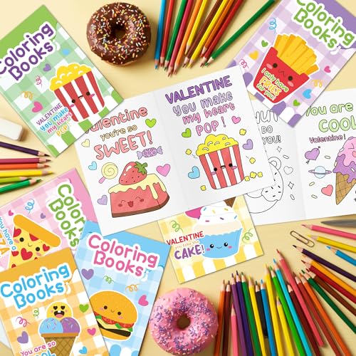 Valentine’s Day Coloring Books (24 Count)