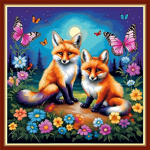 Beginners Cross Stitch Kits Stamped Full Range of Embroidery Kits for Adults DIY Cross Stitches kit Embroidery Patterns for Needlepoint kit
