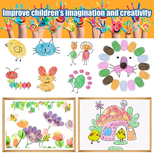 7"x8" Large Ink Pad for Kids Classroom Must Haves Finger Paint