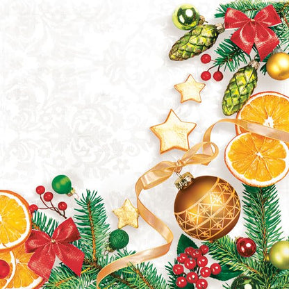 20 ct 13x13 Christmas Paper Decoupage Napkins (20 Count)