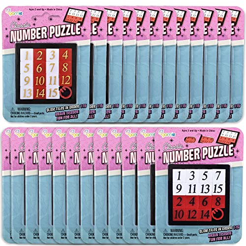 Slide Puzzles for Kids (24 Count)