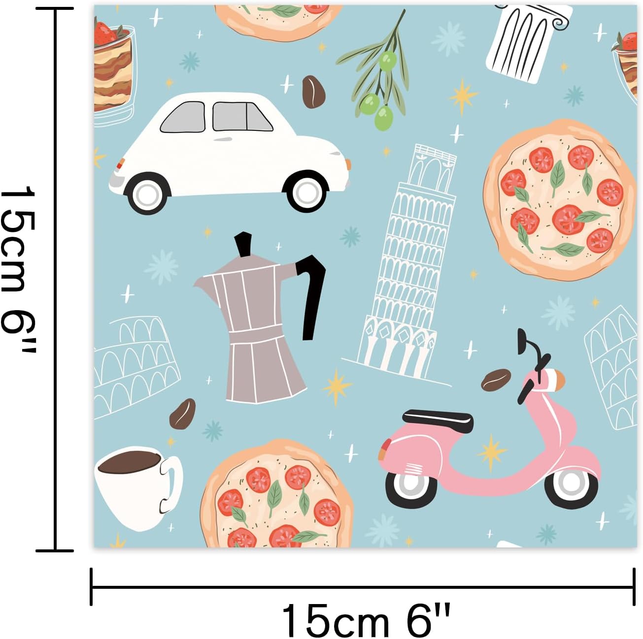24 Sheets 12 Designs Scrapbook Paper Pad,6"×6” Single-Sided Decopodge Craft Cardstock Paper,Christmas Scrapbooking DIY Decorative Background Cardmaking Supplies.Cartoon - Crafty Corner