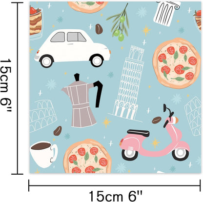 48 Sheets 24 Designs Scrapbook Paper Pad, 6"×6" Single-Sided Decopodge Craft Cardstock Paper,Scrapbooking DIY Decorative Background Cardmaking Supplies.Cactus&Cartoon - Crafty Corner
