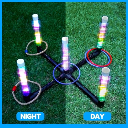 Outdoor Games Ring Toss Glow in Dark