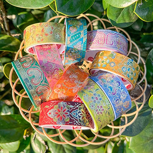 12 Rolls Vintage Washi Tape Set (12 Count)