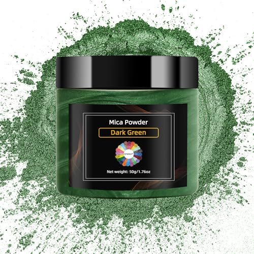 Dark Green Mica Powder for Epoxy Resin